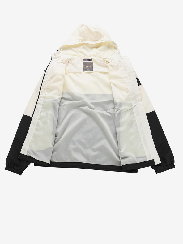 NAX Кремаво и черно мъжко яке NAX ZALEW