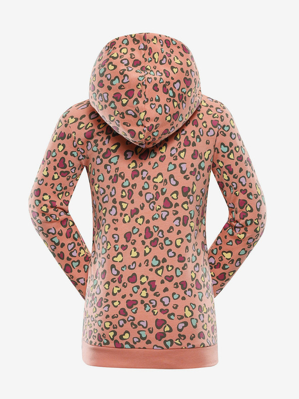 NAX Оранжев десен суитчър за момичета NAX NALO