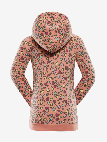 NAX Оранжев десен суитчър за момичета NAX NALO