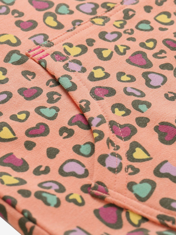 NAX Оранжев десен суитчър за момичета NAX NALO