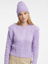 Orsay Светлолилава дамска рипсена шапка ORSAY