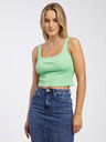 Pieces Зелено дамско basic топ Pieces Nukisa