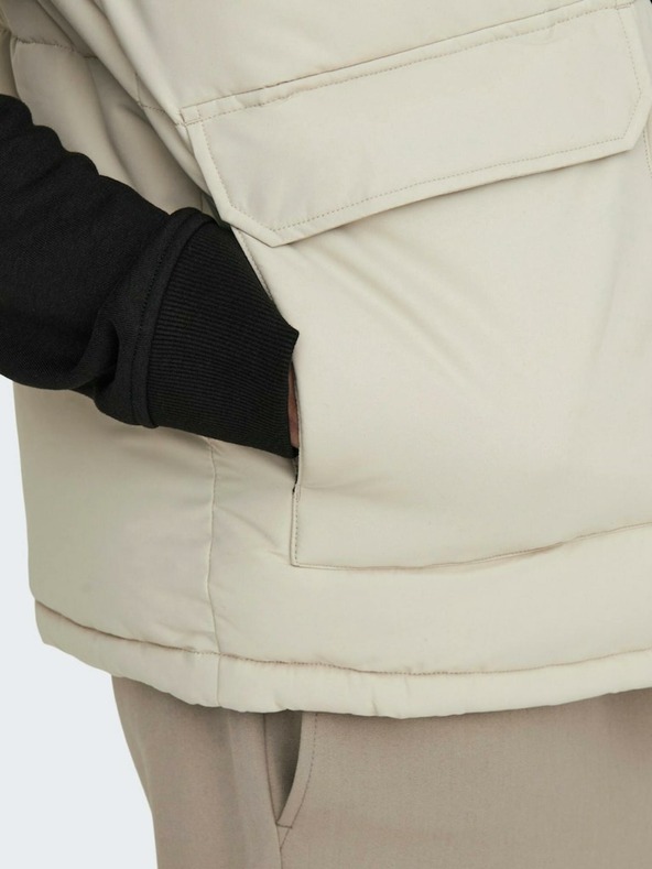 ONLY & SONS Светлосиво мъжко ватирано яке ONLY & SONS Carl