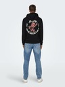 ONLY & SONS Черен мъжки суитшърт с качулка ONLY & SONS Bryce