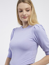 Vila Светлолилава дамска риза с ребра VILA Felia