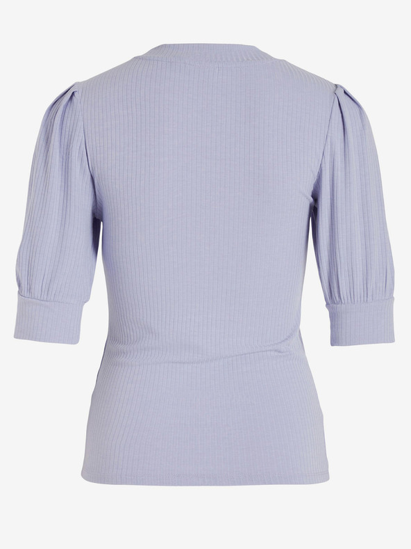 Vila Светлолилава дамска риза с ребра VILA Felia