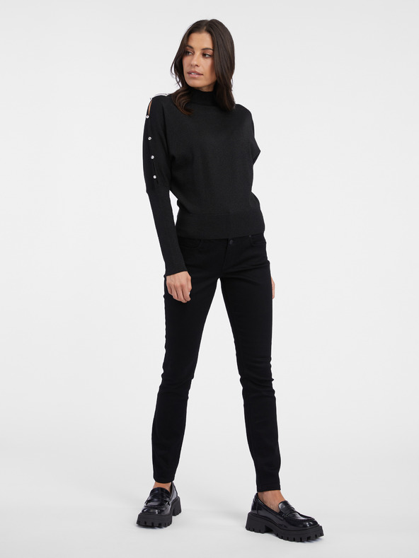 Orsay Черен дамски пуловер ORSAY