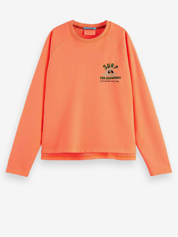Scotch & Soda Оранжев дамски суитчър Scotch & Soda
