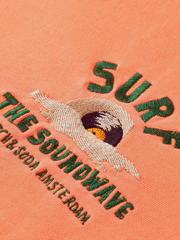 Scotch & Soda Оранжев дамски суитчър Scotch & Soda