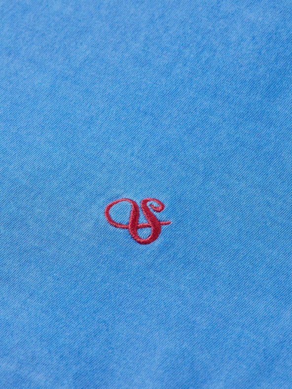 Scotch & Soda Синя мъжка тениска Scotch & Soda