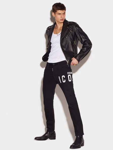 DSQUARED2 Черни мъжки панталони DSQUARED2