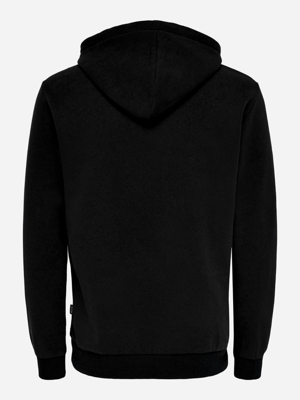 ONLY & SONS Тъмносиня мъжка основна качулка ONLY & SONS Ceres