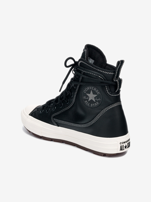 Converse Черни мъжки кожени маратонки с глезена Converse Chuck Taylor All Star Utility All Terrain
