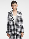 Orsay Бяло-черно дамско сако на каре ORSAY