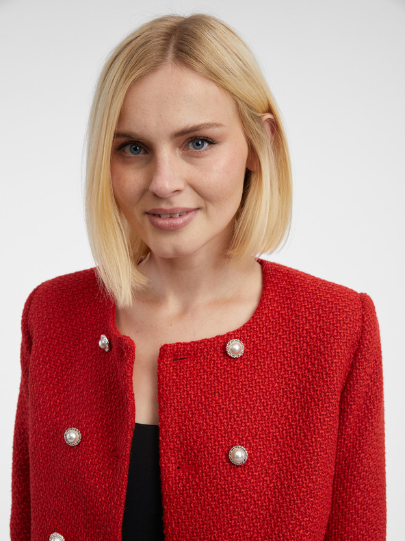 Orsay Червено дамско сако ORSAY