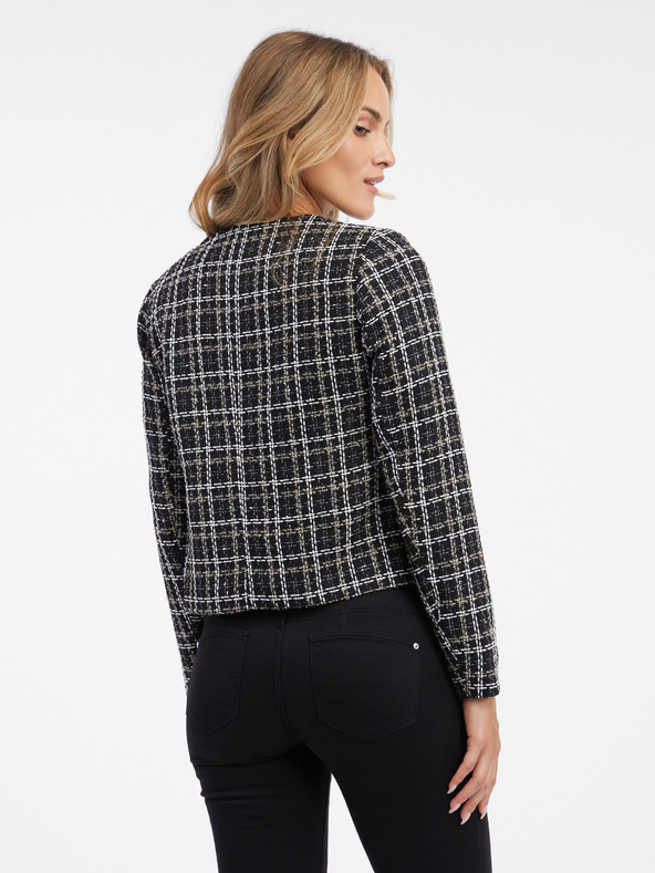 Orsay Черно дамско сако с десен ORSAY