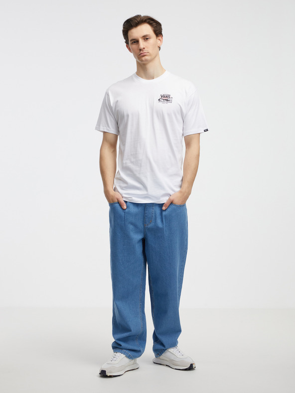 Vans Бяла мъжка тениска VANS Positive Attitude