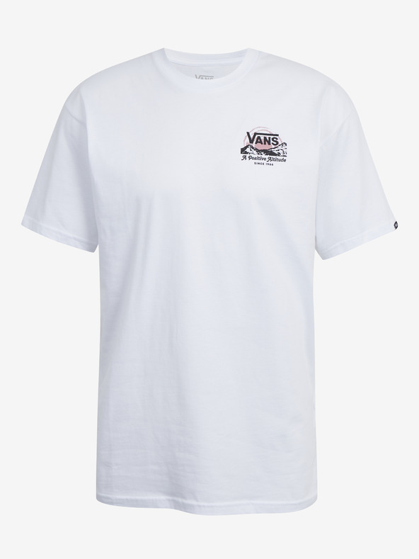 Vans Бяла мъжка тениска VANS Positive Attitude