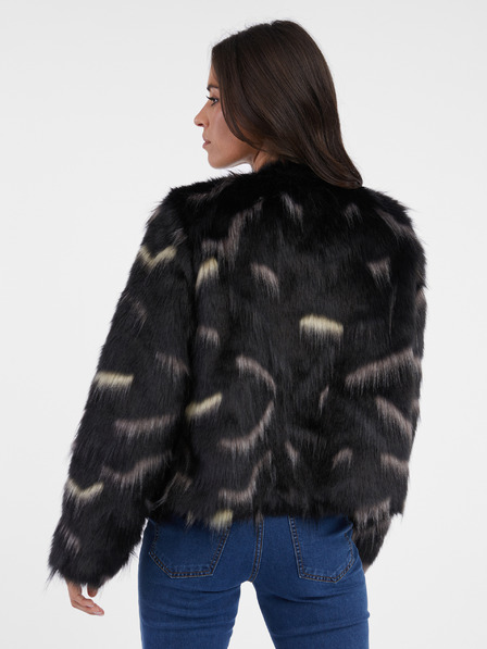 Orsay Черно дамско яке с изкуствена кожа ORSAY