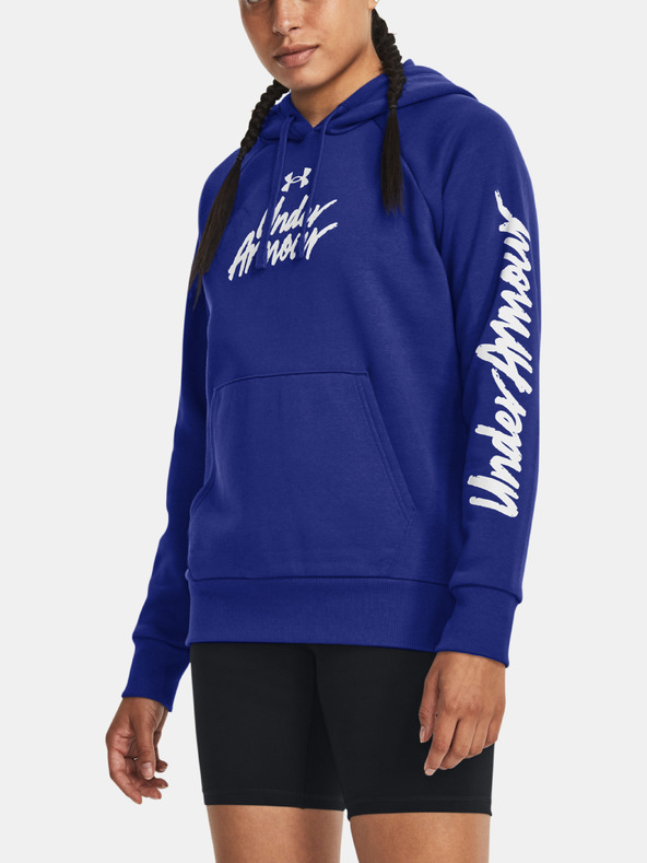 Under Armour Дамски суитшърт Under Armour UA Rival Fleece Graphic Hdy