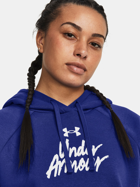 Under Armour Дамски суитшърт Under Armour UA Rival Fleece Graphic Hdy