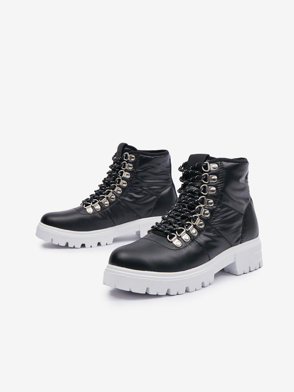 Orsay Черни дамски зимни боти ORSAY