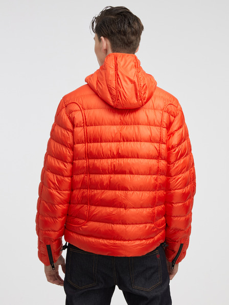 Diesel Diesel Червено мъжко ватирано зимно яке