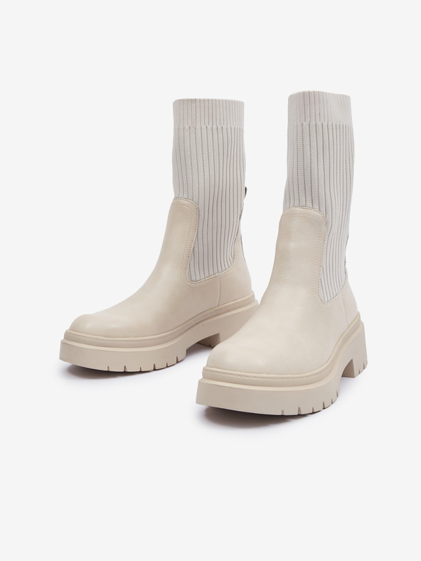 Orsay Бежови дамски зимни ботуши ORSAY