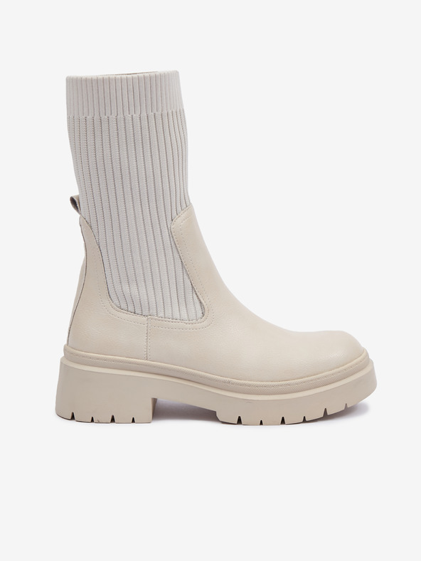 Orsay Бежови дамски зимни ботуши ORSAY