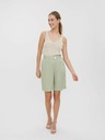 Vero Moda Светлозелени къси панталони VERO MODA Josie