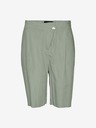 Vero Moda Светлозелени къси панталони VERO MODA Josie