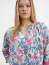 Orsay Светло синя дамска блуза на цветя ORSAY