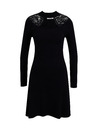 Orsay Черна дамска плетена рокля ORSAY