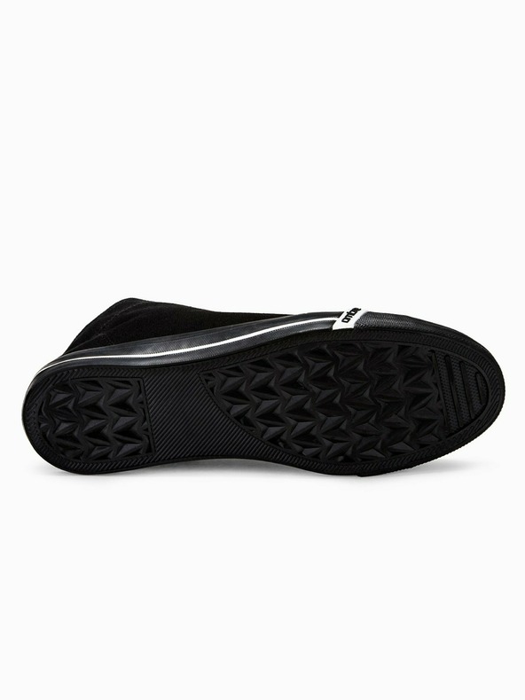 Ombre Clothing Черни мъжки маратонки до глезена T304