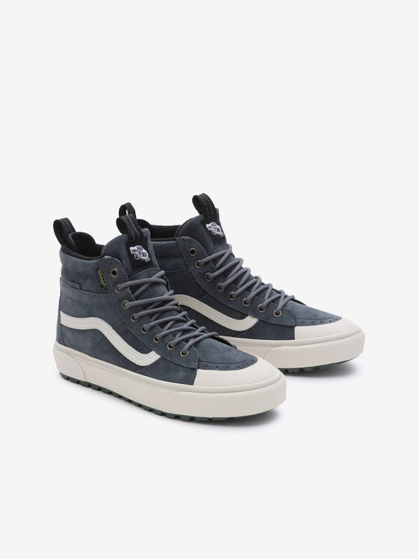Vans Тъмно сини мъжки велурени маратонки с глезена VANS SK8-Hi