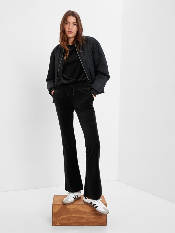 GAP Кадифени дрехи flare mid rise GAP