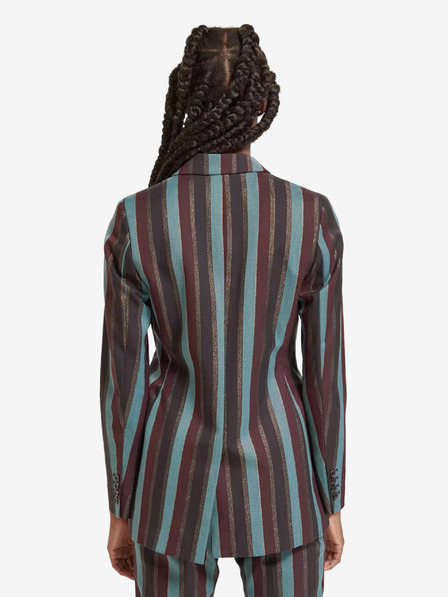 Scotch & Soda Зелено и черно раирано дамско яке Scotch & Soda