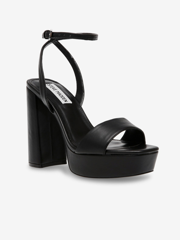 Steve Madden Черни дамски сандали Steve Madden