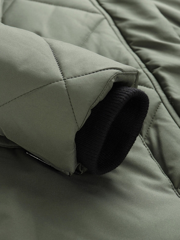 ALPINE PRO Зелено дамско ватирано палто ALPINE PRO Gosbera