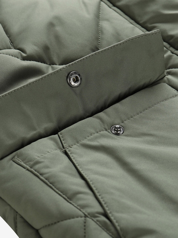 ALPINE PRO Зелено дамско ватирано палто ALPINE PRO Gosbera