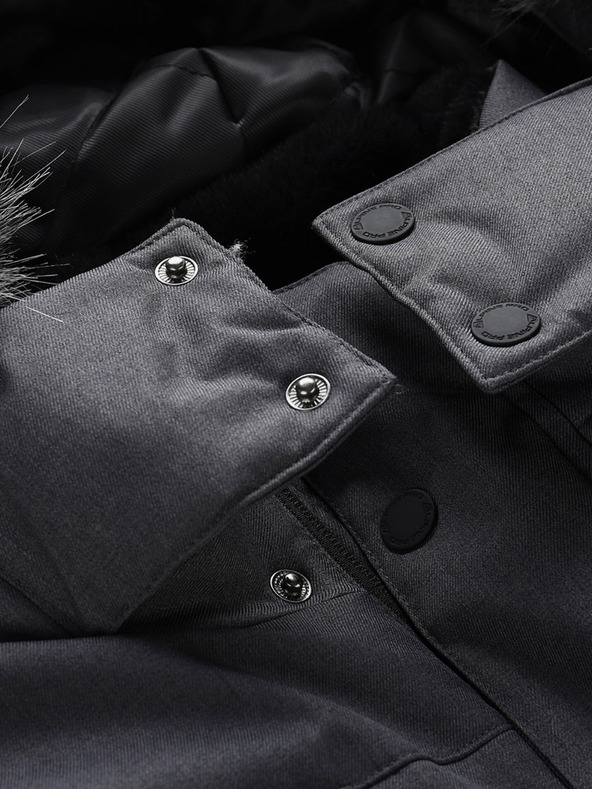 ALPINE PRO Черно мъжко зимно яке ALPINE PRO Egyp