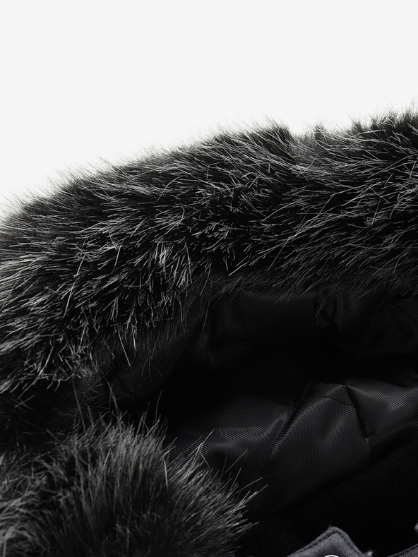 ALPINE PRO Черно мъжко зимно яке ALPINE PRO Egyp