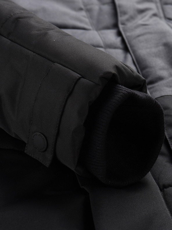 ALPINE PRO Черно мъжко зимно яке ALPINE PRO Egyp