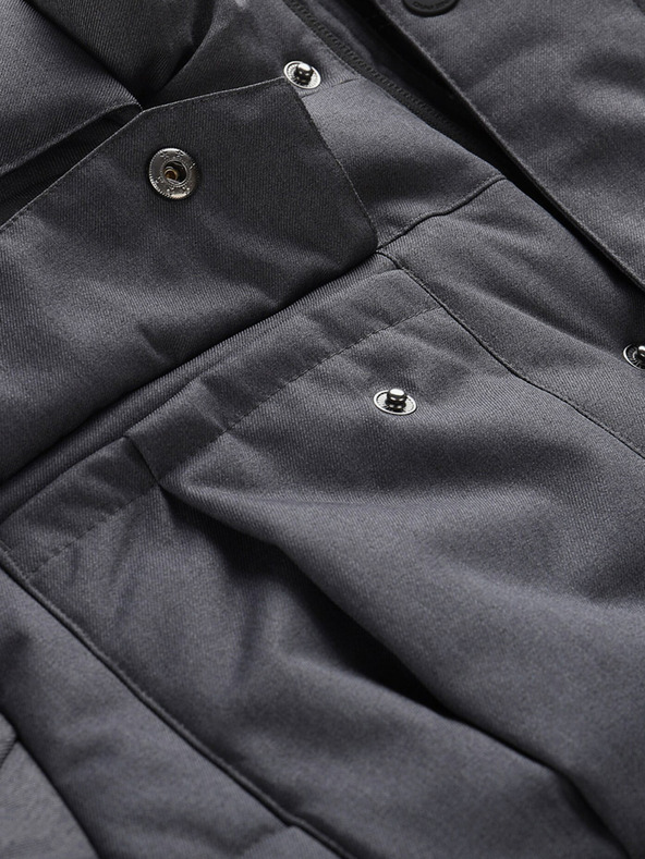 ALPINE PRO Черно мъжко зимно яке ALPINE PRO Egyp