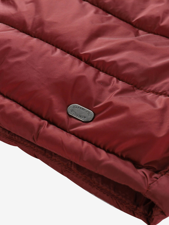 ALPINE PRO Червена дамска ватирана пола ALPINE PRO Lorfa