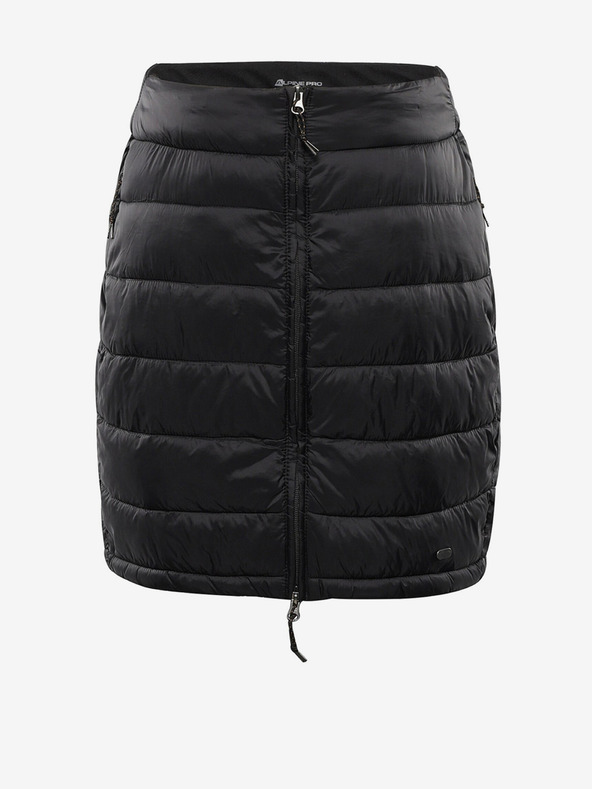 ALPINE PRO Черна дамска ватирана пола ALPINE PRO Lorfa