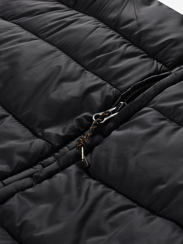 ALPINE PRO Черна дамска ватирана пола ALPINE PRO Lorfa