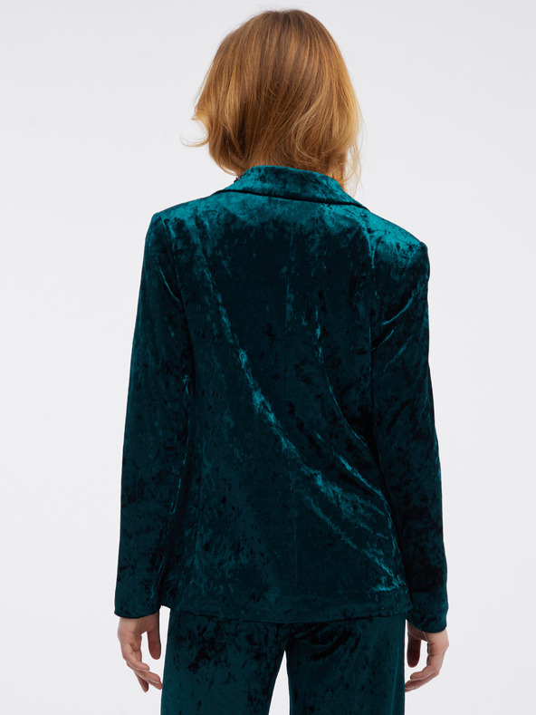 Orsay Зелено дамско кадифено сако ORSAY