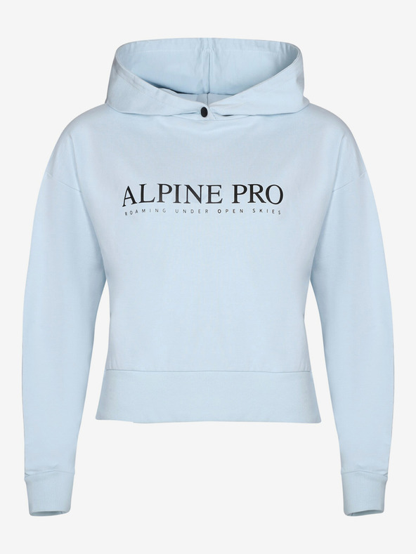 ALPINE PRO Светлосин дамски суитчър ALPINE PRO Jefewa