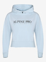 ALPINE PRO Светлосин дамски суитчър ALPINE PRO Jefewa